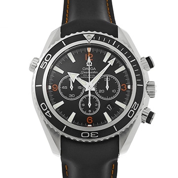 オメガ シーマスター プラネットオーシャン 600 コーアクシャル クロノグラフ  2910.51.82 ブラック メンズ 時計 【中古】【wristwatch】