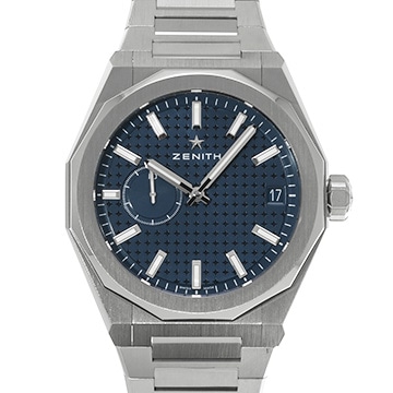 ゼニス デファイ スカイライン 03.9300.3620/51.I001 ブルー メンズ 時計 【中古】【wristwatch】