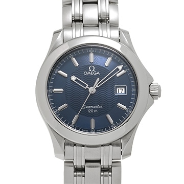 オメガ シーマスター 120 クォーツ 2511.81 ブルー メンズ 時計 【中古】【wristwatch】