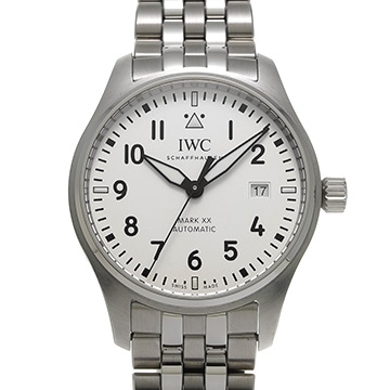 IWC パイロットウォッチ マークXX IW328208 シルバー メンズ 時計 【中古】【wristwatch】