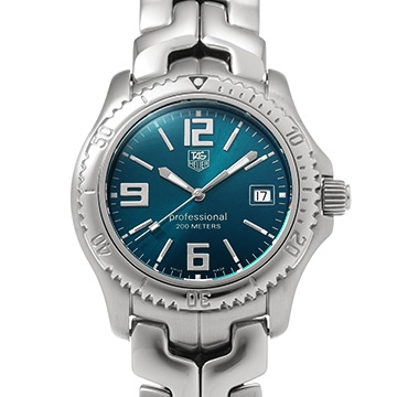 タグ ホイヤー リンク プロフェッショナル 200M 1000本限定 WT1119.BA0551 グリーン メンズ 時計 【中古】【wristwatch】
