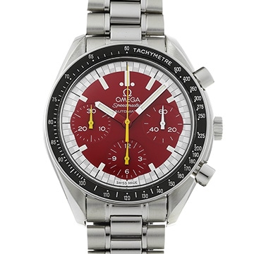 オメガ スピードマスター レーシング ミハエル・シューマッハ 3510.61 レッド メンズ 時計 【中古】【wristwatch】