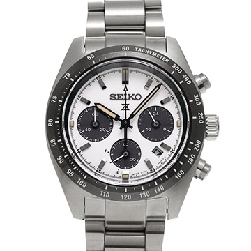 セイコー プロスペックス スピードタイマー SBDL085 ホワイト/ブラック メンズ 時計 【中古】【wristwatch】