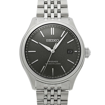 セイコー プレザージュ SARX123 ブラック メンズ 時計 【中古】【wristwatch】