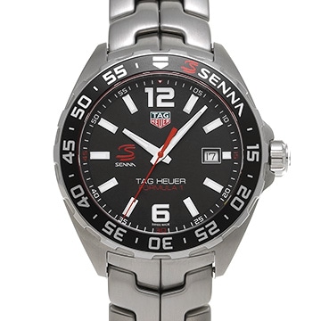 タグ ホイヤー フォーミュラ1 クォーツ WAZ1012.BA0883 ブラック メンズ 時計 【中古】【wristwatch】