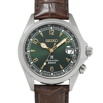 セイコー プロスペックス アルピニスト SBDC091 グリーン メンズ 時計 【中古】【wristwatch】