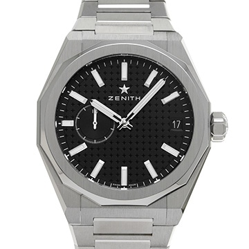 ゼニス デファイ スカイライン 03.9300.3620/21.I001 ブラック メンズ 時計 【中古】【wristwatch】