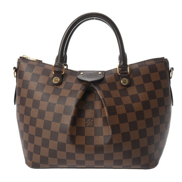 ルイ ヴィトン ダミエ シエナ PM 2WAY エベヌ N41545 ダミエキャンバス レディース バッグ 【中古】【bag】