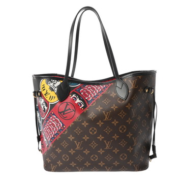 ルイ ヴィトン モノグラム ネヴァーフル MM 歌舞伎 ダルマ 山本寛斎コラボ 日本限定 ブラウン M43499 モノグラムキャンバス レディース バッグ 【中古】【bag】