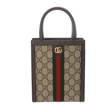 グッチ ショルダーバッグ ベージュ/エボニー/ブラウン 772317 2149 GGスプリームキャンバス/レザー ユニセックス バッグ 【中古】【bag】