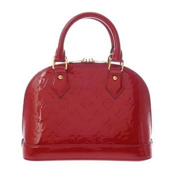 ルイ ヴィトン モノグラムヴェルニ アルマBB 2WAY ポムダムール M91606 ヴェルニ レディース バッグ 【中古】【bag】