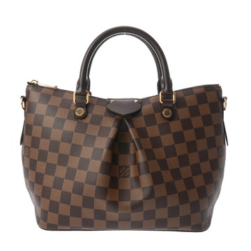 ルイ ヴィトン ダミエ シエナ PM 2WAY エベヌ N41545 ダミエキャンバス レディース バッグ 【中古】【bag】