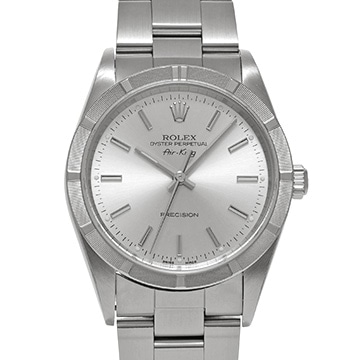 ロレックス エアキング 14010M シルバー メンズ 時計 【中古】【wristwatch】