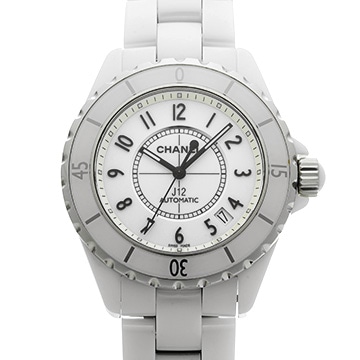 シャネル J12 38MM H0970 ホワイト メンズ 時計 【中古】【wristwatch】