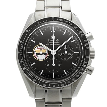オメガ スピードマスター プロフェッショナル ミッションズ ジェミニ5号 3597.03 ブラック メンズ 時計 【中古】【wristwatch】