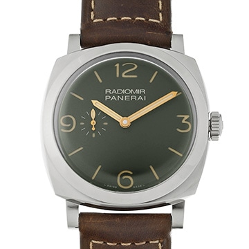 パネライ ラジオミール 45mm PAM00995 ミリタリーグリーン メンズ 時計 【中古】【wristwatch】