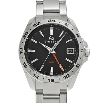 グランドセイコー スポーツコレクション クォーツ GMT SBGN003 ブラック メンズ 時計 【中古】【wristwatch】