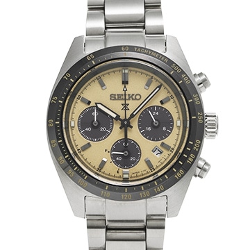 セイコー プロスペックス スピードタイマー SBDL089 ゴールド/ブラック メンズ 時計 【中古】【wristwatch】