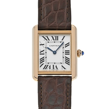 カルティエ タンク ソロ SM W5200024 シルバー レディース 時計 【中古】【wristwatch】