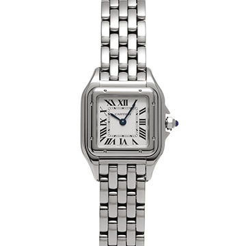 カルティエ パンテール ドゥ カルティエ ウォッチ SM WSPN0013 シルバー レディース 時計 【中古】【wristwatch】