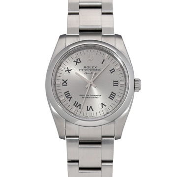 ロレックス エアキング 114200 シルバー メンズ 時計 【中古】【wristwatch】