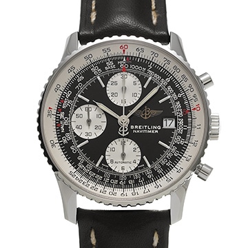 ブライトリング オールド ナビタイマー A142B02LBA ブラック/シルバー メンズ 時計 【中古】【wristwatch】