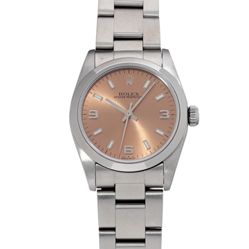 ロレックス オイスターパーペチュアル 77080 ピンク ユニセックス 時計 【中古】【wristwatch】