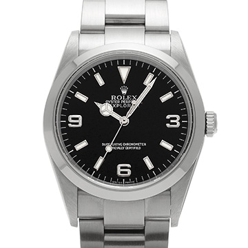 ロレックス エクスプローラー 114270 ブラック メンズ 時計 【中古】【wristwatch】