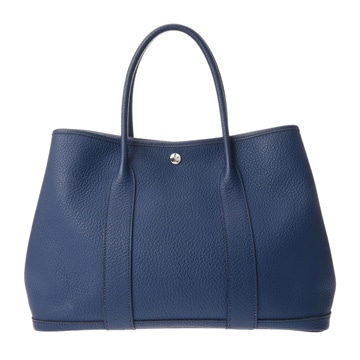 エルメス ガーデンパーティ PM ブルーサフィール ヴァッシュカントリー ユニセックス バッグ 【中古】【bag】