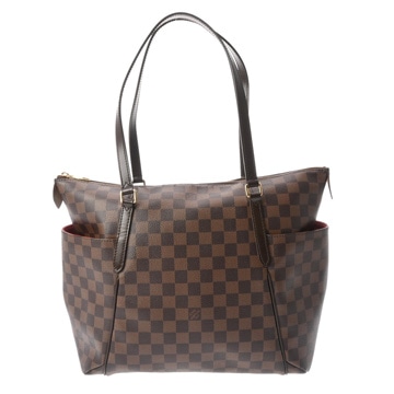 ルイ ヴィトン ダミエ トータリー MM ブラウン N41281 ダミエキャンバス レディース バッグ 【中古】【bag】