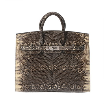 エルメス バーキン 20 オンブレ リザード レディース バッグ 【中古】【bag】