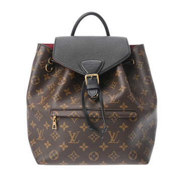 ルイ ヴィトン モノグラム モンスリ NM PM ノワール M45515 モノグラムキャンバス/カラーレザー レディース バッグ 【中古】【bag】