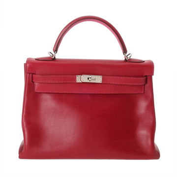 エルメス ケリー 32 内縫い 2WAY ルージュガランス/ローズディリアン ヴォータデラクト レディース バッグ 【中古】【bag】