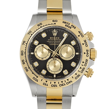 ロレックス コスモグラフ デイトナ 126503G ブラック/ダイヤモンド メンズ 時計 【中古】【wristwatch】