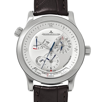 ジャガー ルクルト マスタージオグラフィーク Q1508420 シルバー メンズ 時計 【中古】【wristwatch】