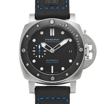 パネライ サブマーシブル PAM00683 ブラック メンズ 時計 【中古】【wristwatch】