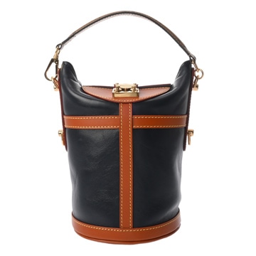 ルイ ヴィトン モノグラムリバース ダッフルバッグ ネイビー/ブラウン M53842 モノグラムリバース/レザー ユニセックス バッグ 【中古】【bag】