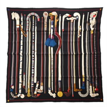 エルメス カレ90 LES CANNES マルチカラー シルク100％ レディース 【中古】【other】