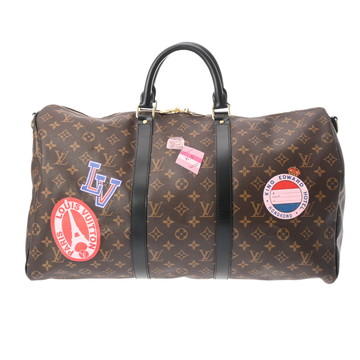 ルイ ヴィトン LVフレンズモノグラム キーポルバンドリエール 50 マイLVワールドツアー ブラウン/ブラック M45616 モノグラムキャンバス ユニセックス バッグ 【中古】【bag】