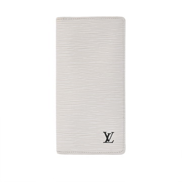 ルイ ヴィトン エピ ポルトフォイユ・ブラザ ホワイト M80772 エピレザー/モノグラムエクリプス メンズ 財布 【中古】【purse】