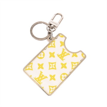 ルイ ヴィトン モノグラム ポルトクレ LVプリズム ID クリア/イエロー M00344 メタル/プレキシガラス レディース 【中古】【other】