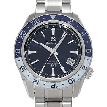 グランドセイコー スポーツコレクション メカニカル ハイビート36000 GMT SBGJ237 ミッドナイトブルー メンズ 時計 【中古】【wristwatch】