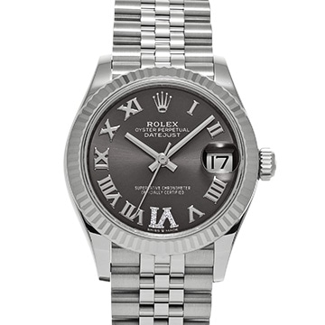 ロレックス デイトジャスト 31 278274 ダークグレー ユニセックス 時計 【中古】【wristwatch】