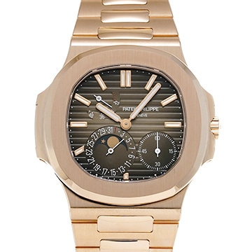 パテック フィリップ ノーチラス プチコンプリケーション 5712/1R-001 ブラウン・ブラック・グラデーション メンズ 時計 【中古】【wristwatch】