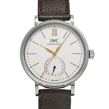 IWC ポートフィノ ポインターデイト IW359201 シルバーメッキ メンズ 時計 【中古】【wristwatch】