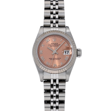 ロレックス デイトジャスト 69174 ピンク レディース 時計 【中古】【wristwatch】