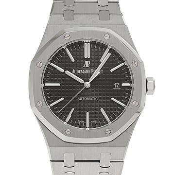 オーデマ ピゲ ロイヤルオーク オートマティック 15400ST.OO.1220ST.01 ブラック メンズ 時計 【中古】【wristwatch】