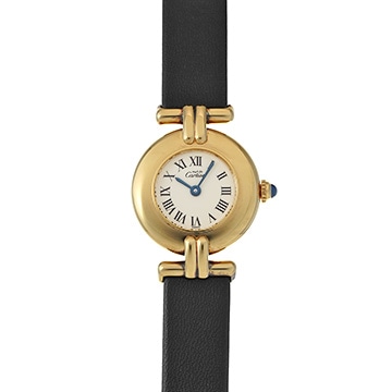 カルティエ マスト コリゼ  ヴェルメイユ SM 590002 アイボリー レディース 時計 【中古】【wristwatch】
