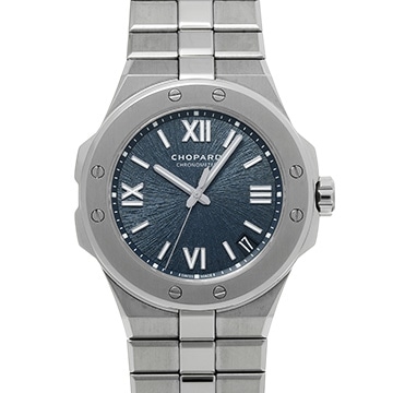 ショパール アルパイン イーグル ラージ 298600-3001 ブルー メンズ 時計 【中古】【wristwatch】