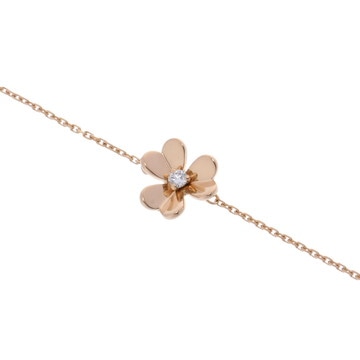 ヴァン クリーフ&アーペル フリヴォル ブレスレット ミニ ゴールド VCARP0J200 K18イエローゴールド YG レディース ジュエリー 【中古】【jewelry】